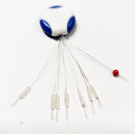 Стопор для поплавка вытянутый белый р-р: XS, уп Из Я Поймал