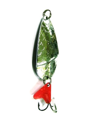 Блесна 13g mn-026 колеблющаяся Miwa, цвет:silve Из&nbsp;Я Поймал