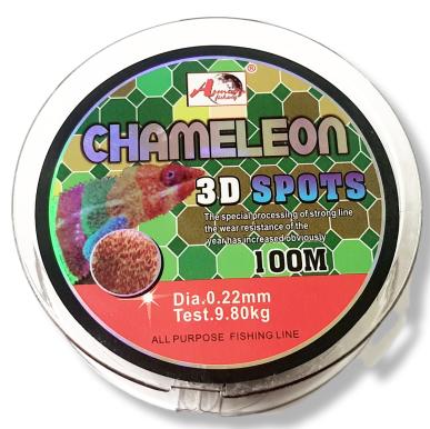 Леска 3D 0.16 (0.205мм) Chameleon GREEN  Из&nbsp;Я Поймал