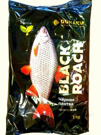 Прикормка Чёрная Плотва Дунаев BLACK ROACH Из Я Поймал