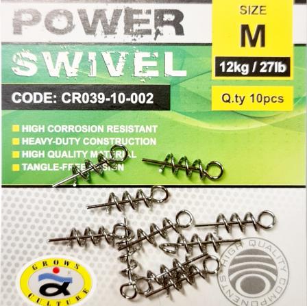 Коннектор-спираль р-р:M  для силиконовой приман Из Я Поймал