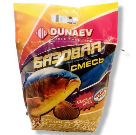 Прикормка Базовая смесь Фидер Дунаев 2,5кг Из Я Поймал